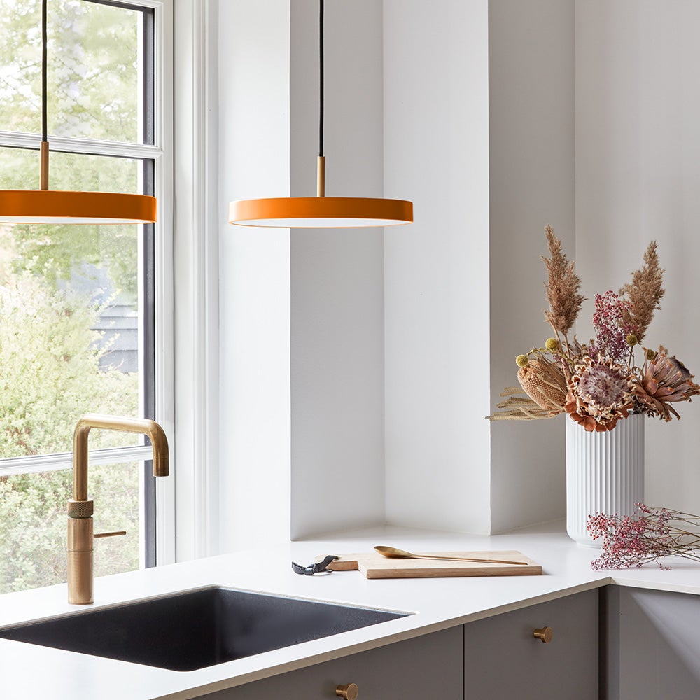 Asteria Mini pendellampe Ø31 cm Nuance Orange