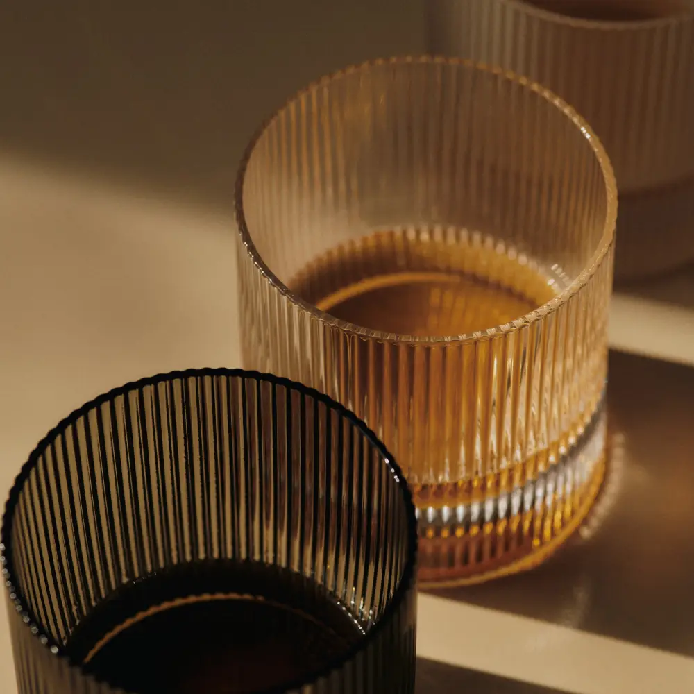 Ripple Tumbler Glas 2-pak Klar