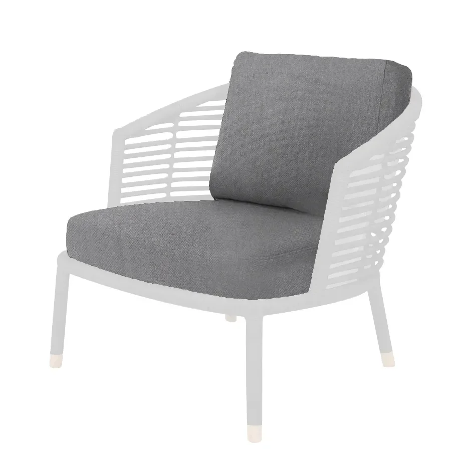 Cane-line, Moments/Sense lænestolspude INDOOR Lysegrå