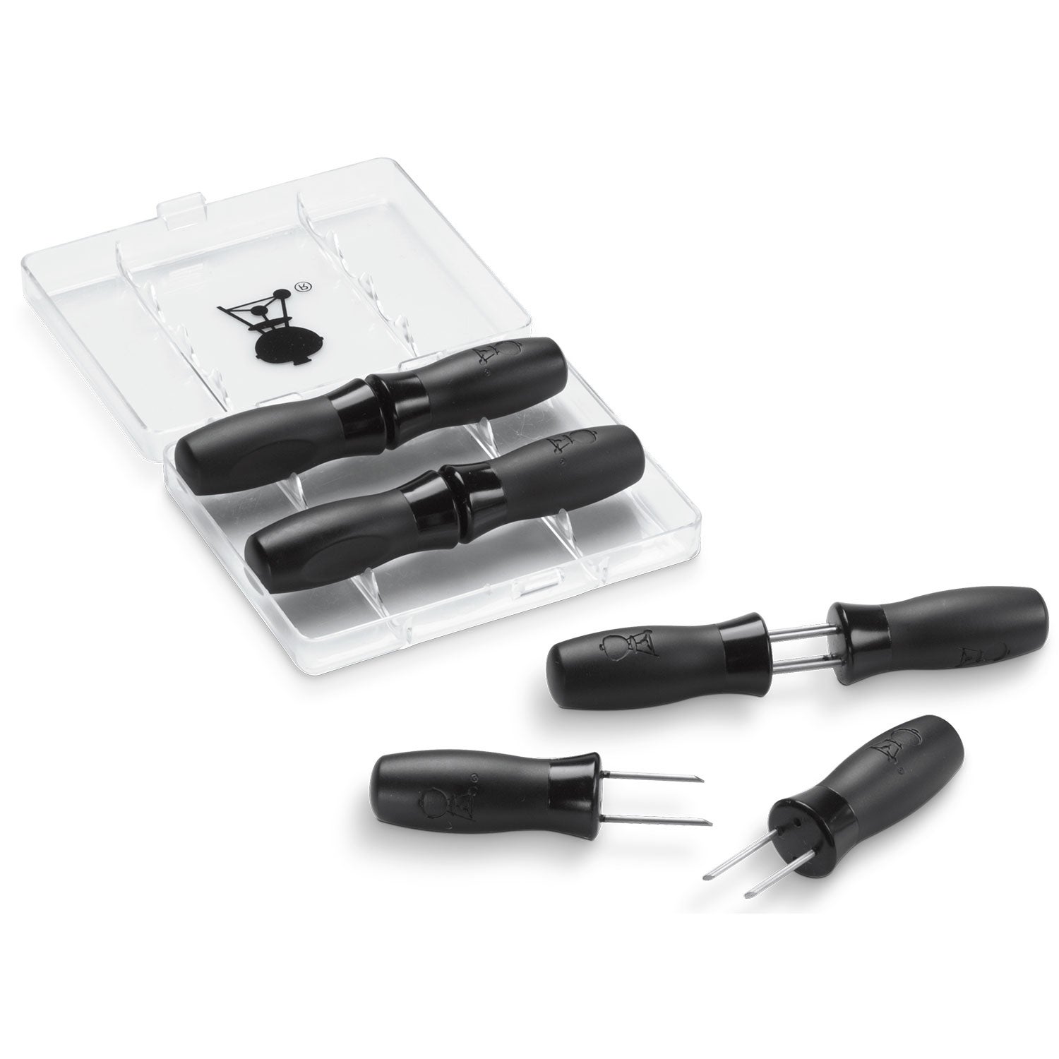 Majsholder 4-pak Rustfrit Stål/Nylon Weber