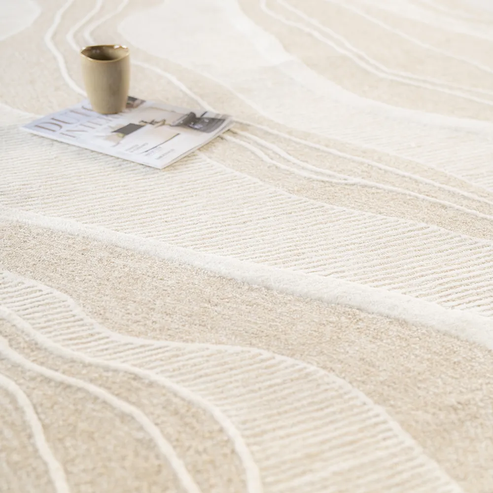Tæppe Soil 190x290 cm Beige