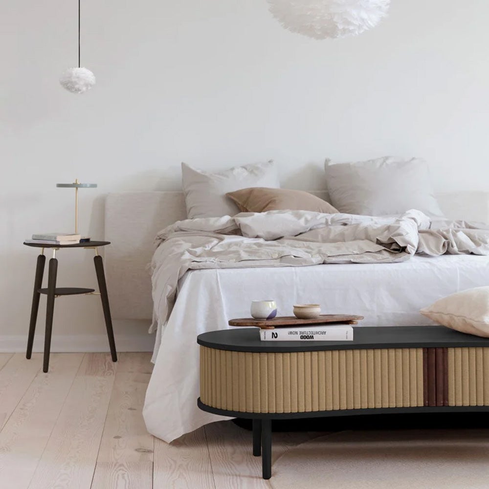 Audacious TV-bord Sort Eg/Sugar Brown