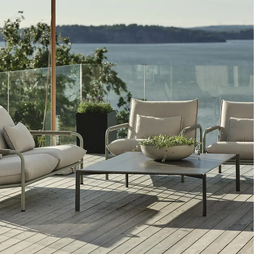 Hallavara Sofabord 162x112 cm Sort Brafab