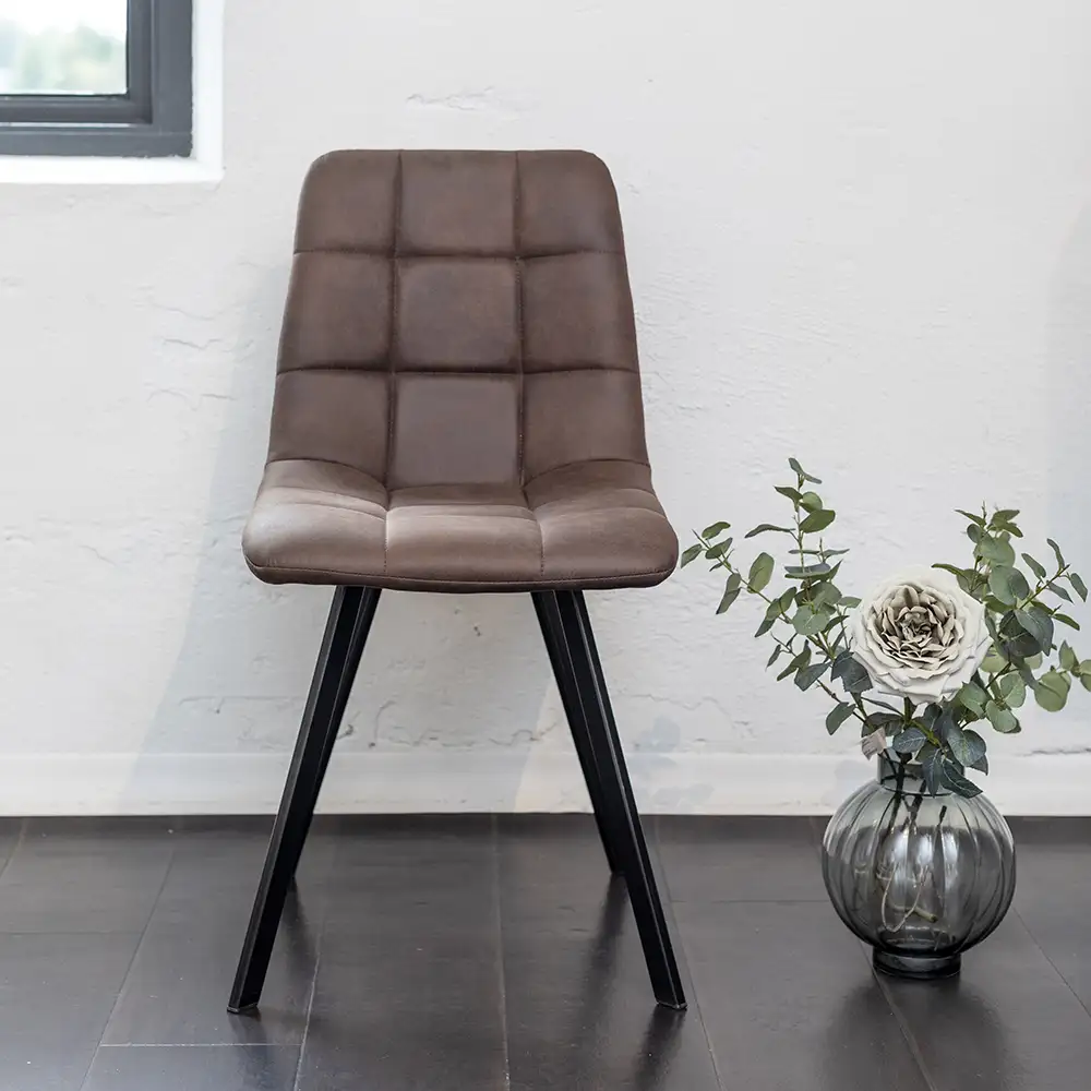 Ruth Spisestol brun 2-pakke