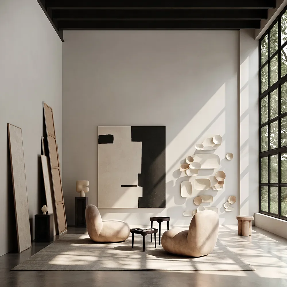 Phantom Bord, Højt - Burn Antique