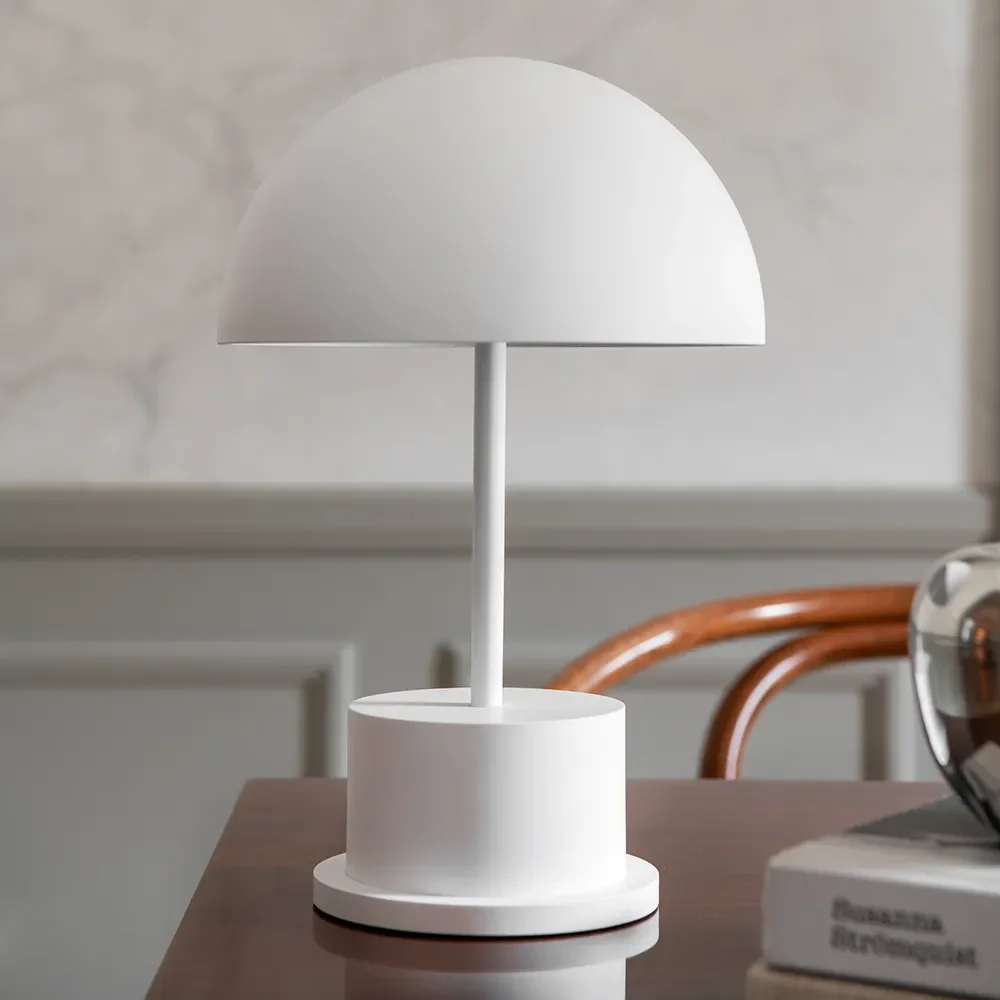 Riviera Portable Lamp White