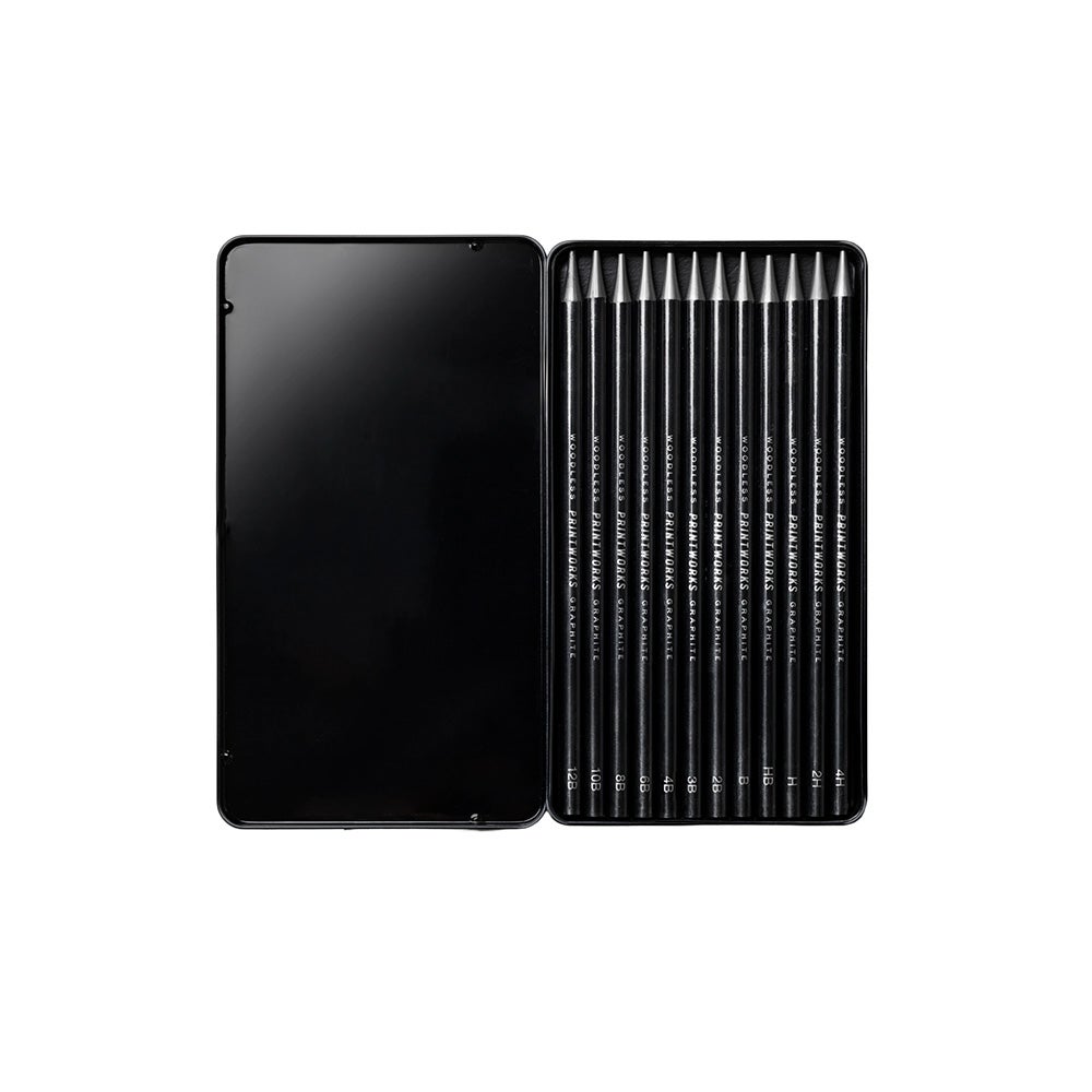 12  farveblyanter - Graphite