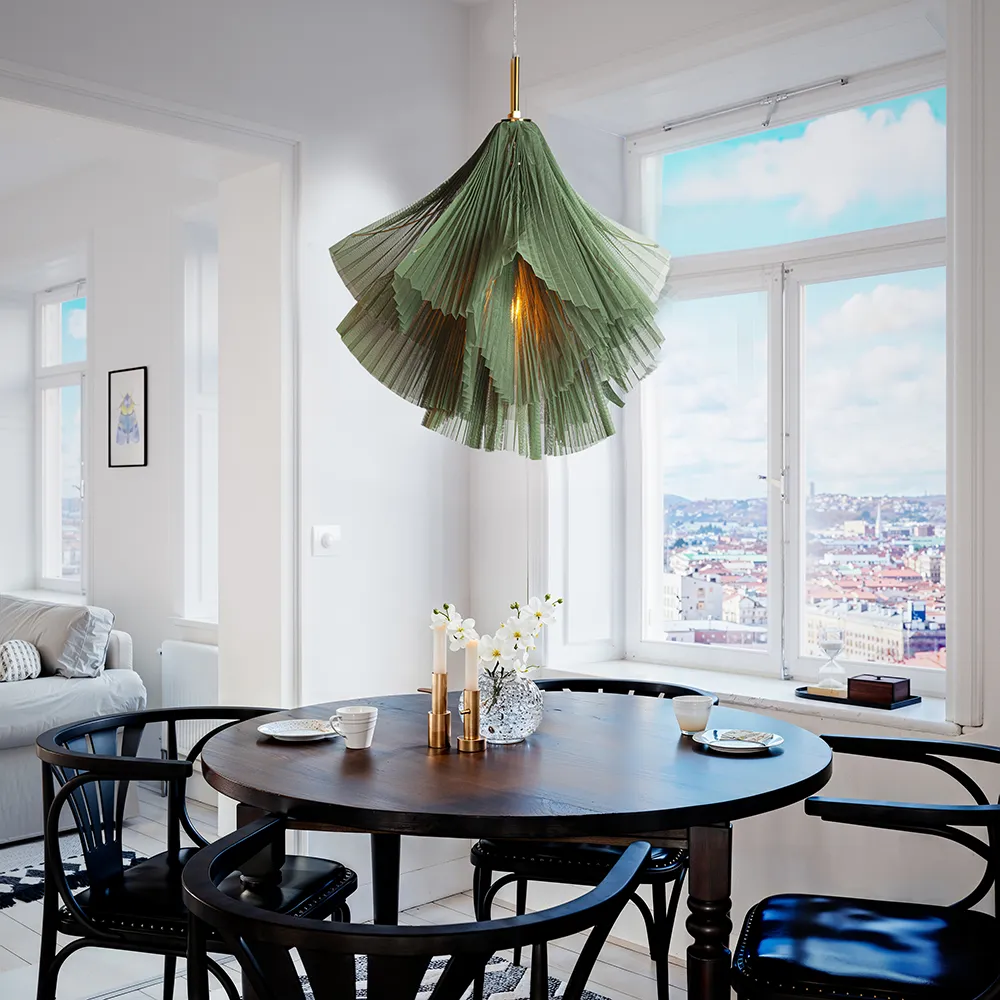 Juliette Loftlampe Ø75cm grøn