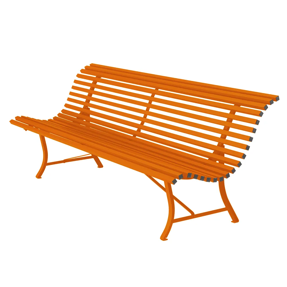Fermob, Louisiane sofa 200 cm Candied Orange