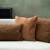 Pude Wave 50x50 cm Cinnamon