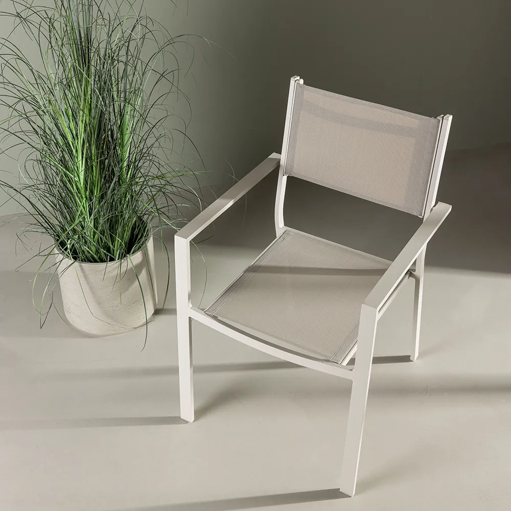 Copacabana spisebordsstol Beige 2-pak