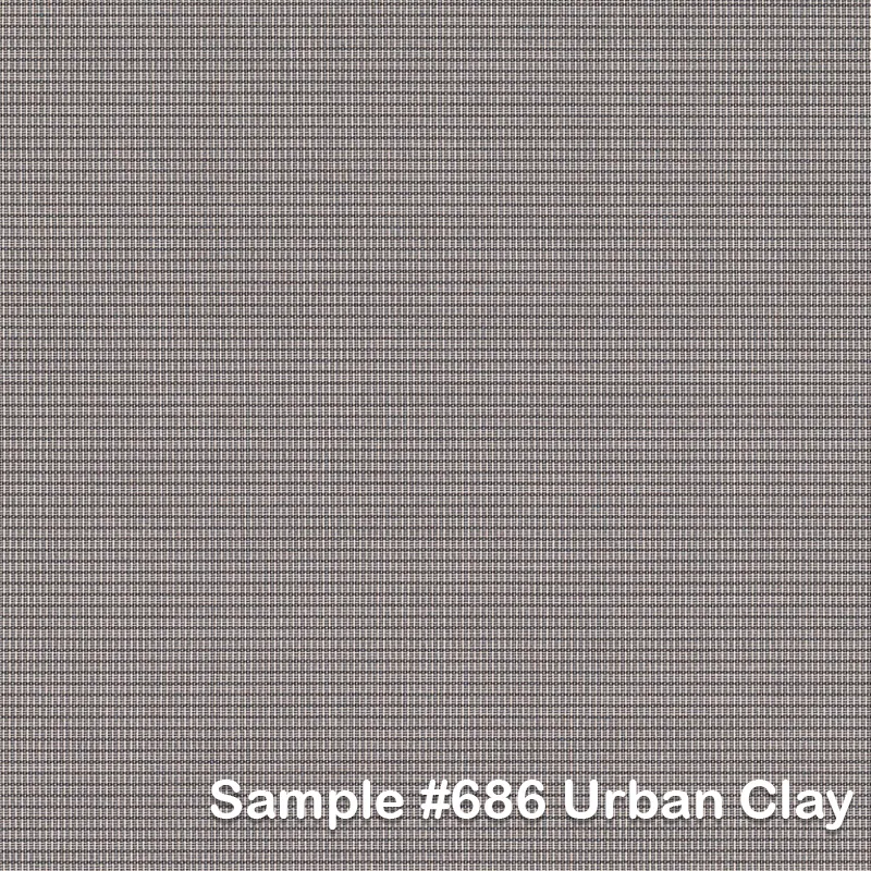 Fortello LED 400 cm parasol alu Cat.5 686 Urban Clay