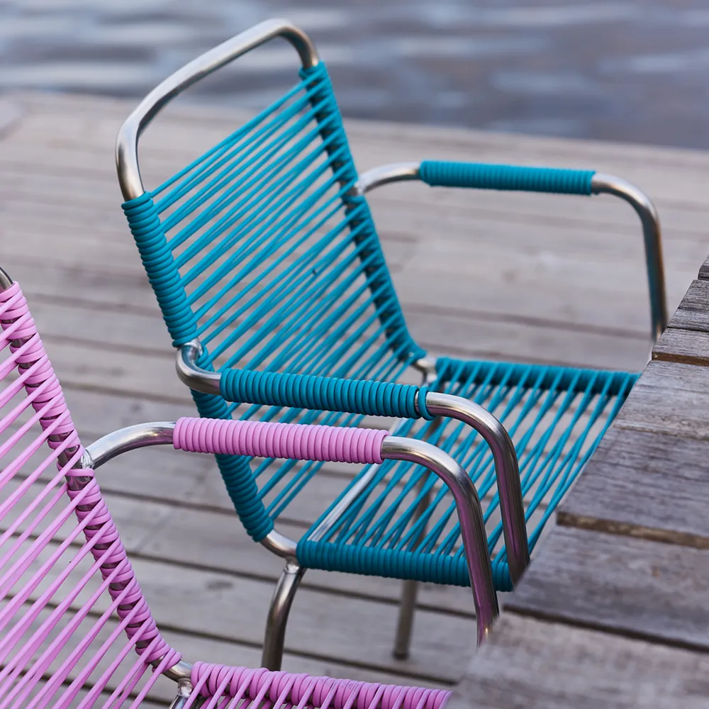 Mya armlænsstol turquose