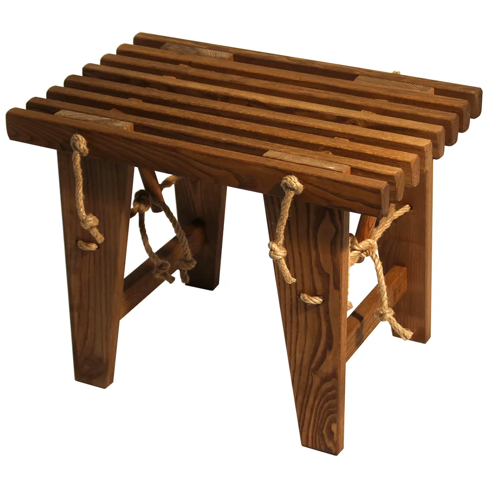 Hillerstorp, Ecobench 60 cm Aske olieret brun