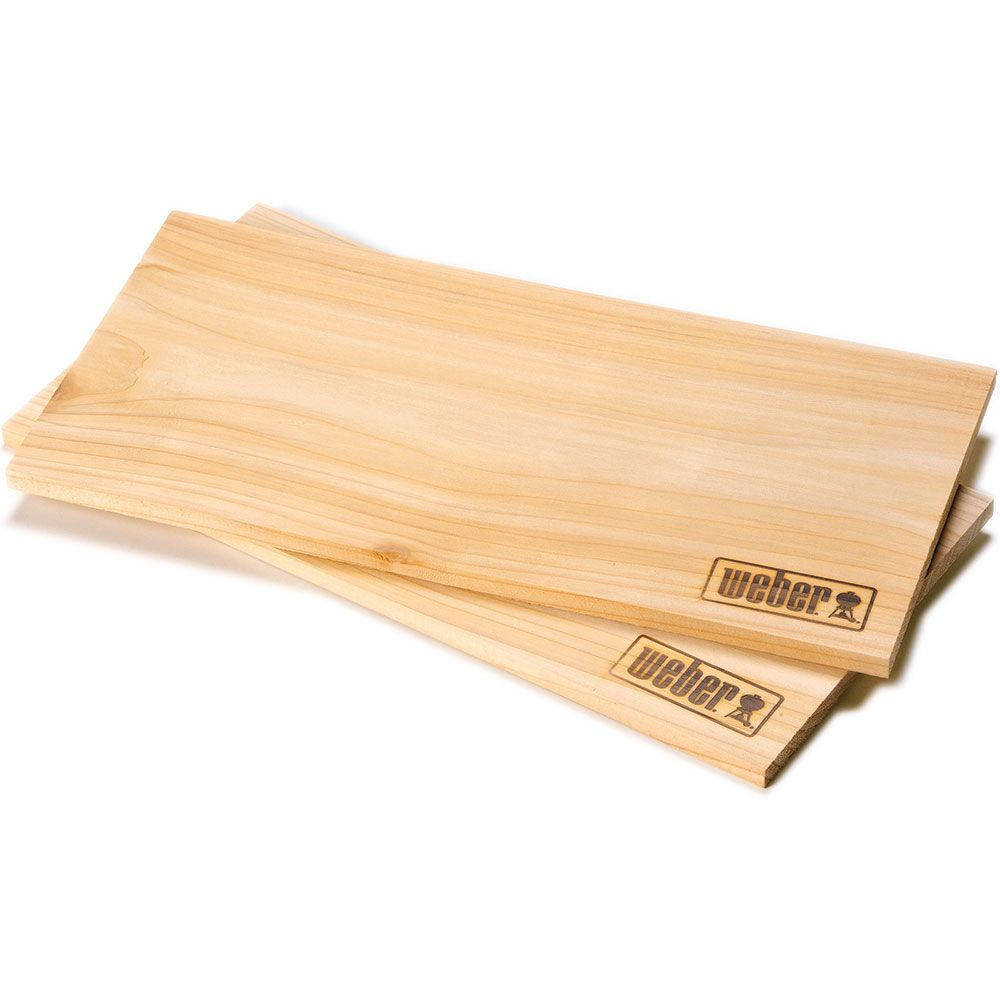Weber, Røgplanker Cedertræ 2-pak Weber