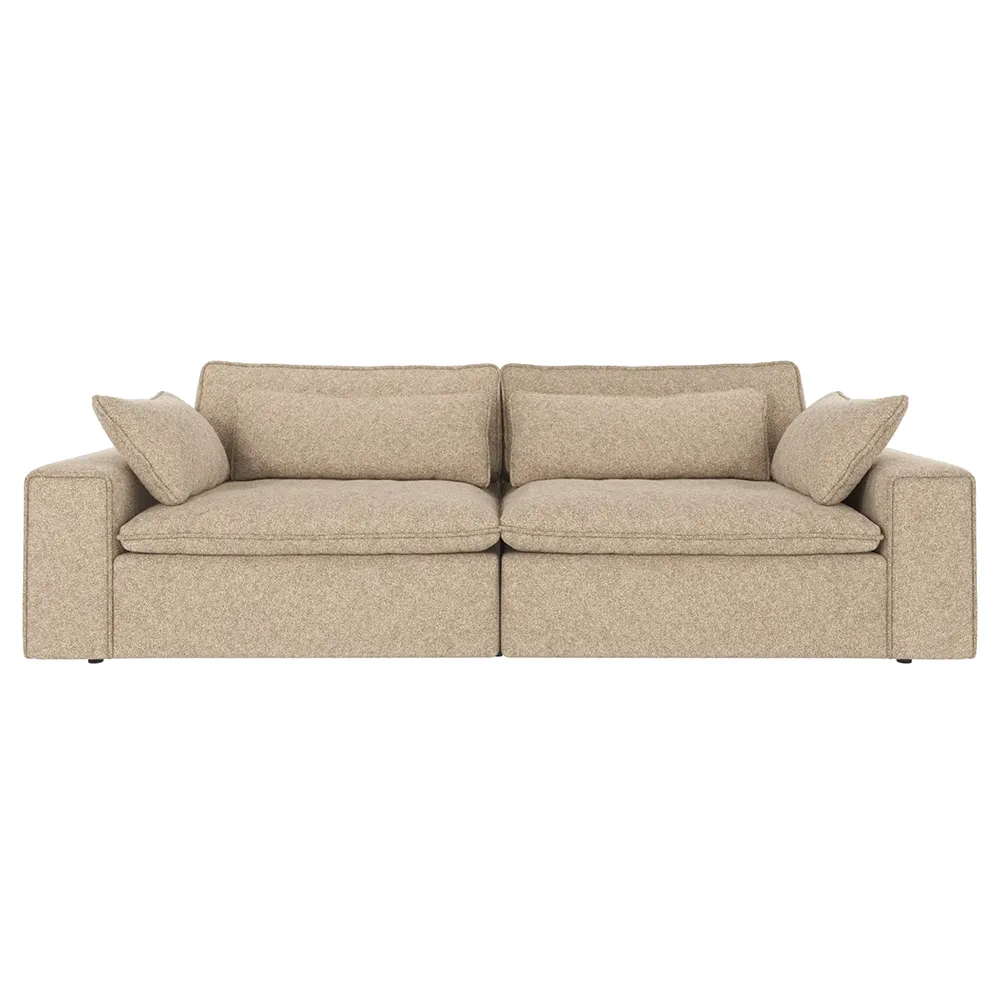Rawlins sofa 3-personers Maxi stof Bobby beige