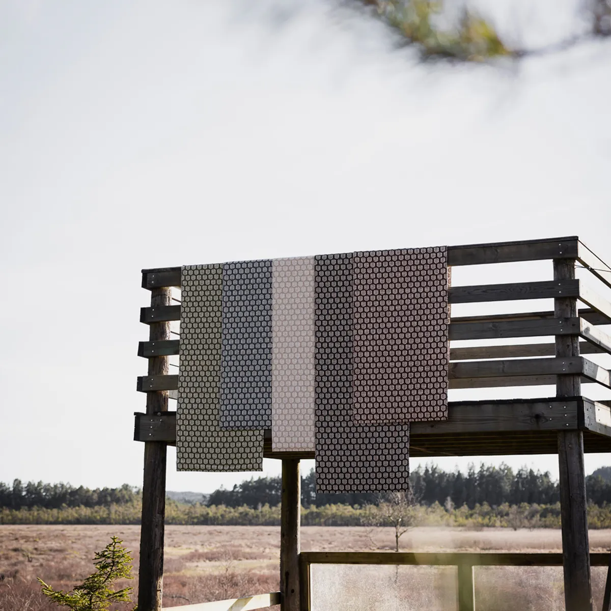 Vendbar Plastmåtte MIMI Beige/Vanilla 180 x 260 cm