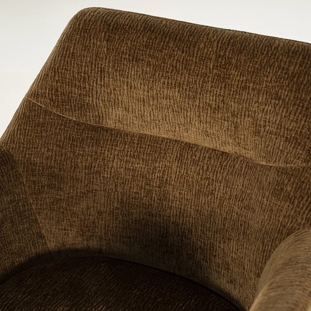 Bliss barstol med armlæn - mustard 52x56,5x96,5 cm