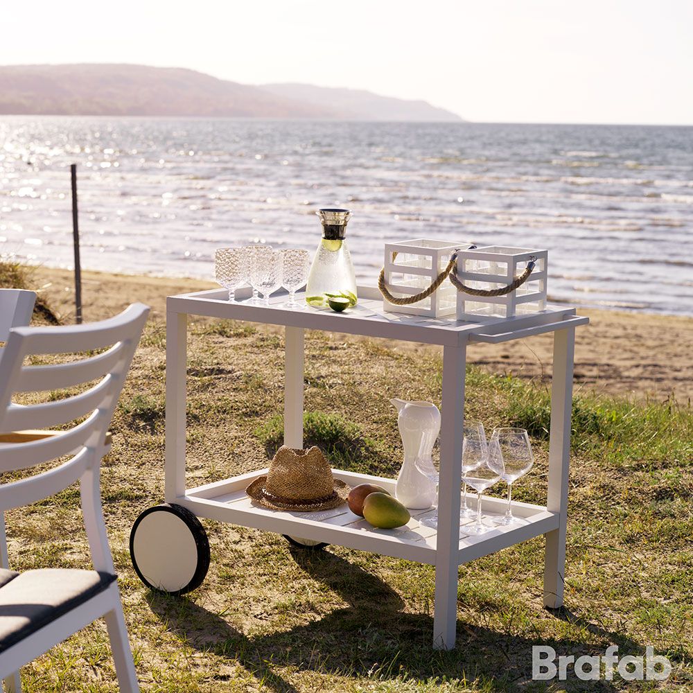 Belfort Serveringsvogn/Rullebord Hvid Brafab