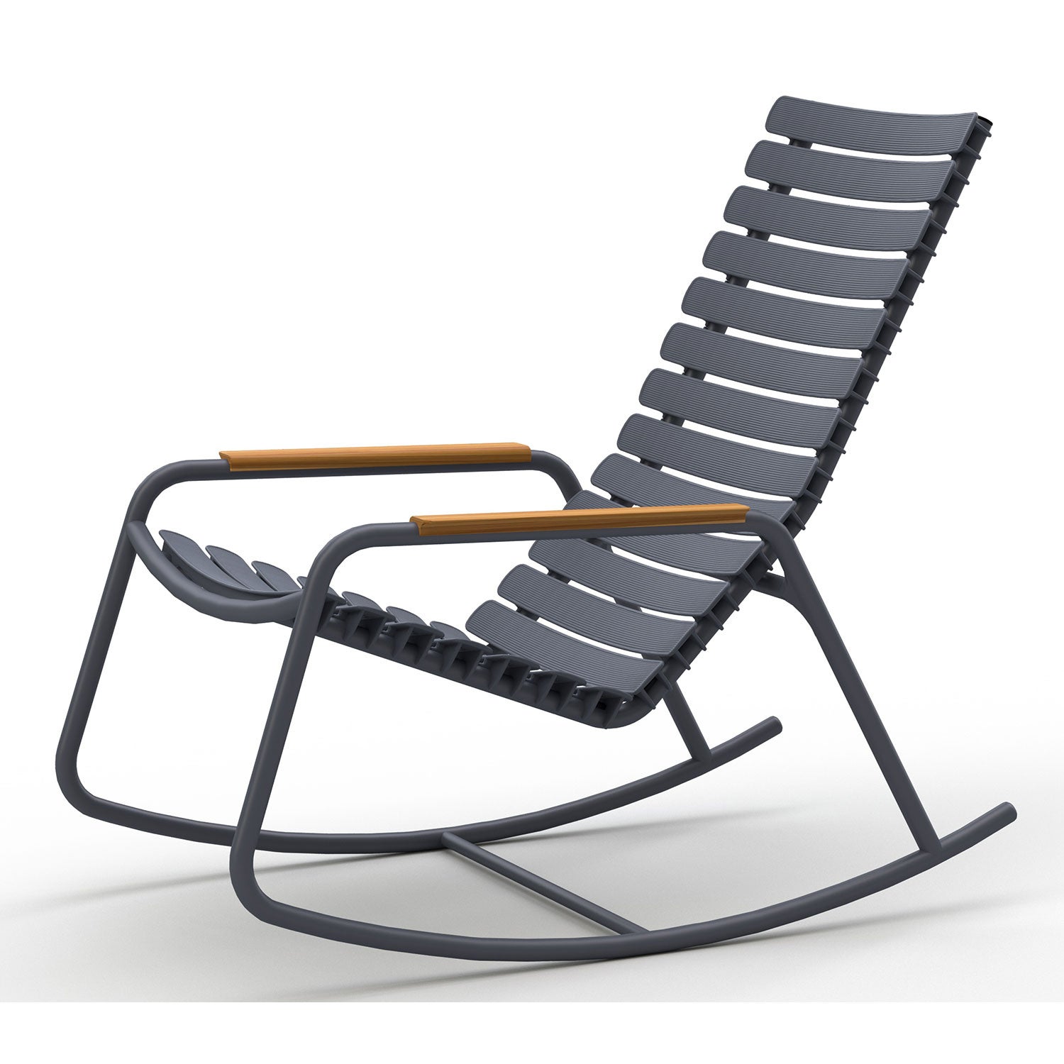 ReClips Rocking Chair gyngestol - Bamboo/Dark Grey - HOUE