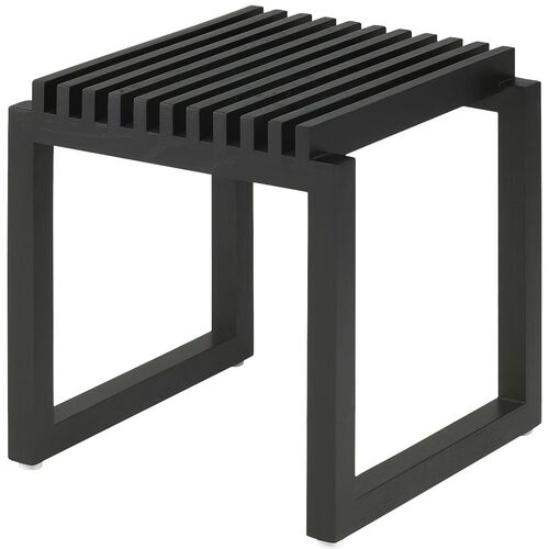 Cutter-skammel i sort eg