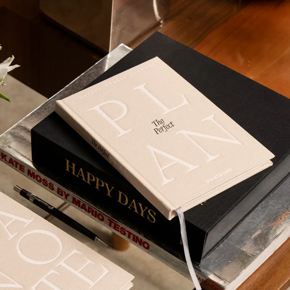 Weekly Planner - The Perfect Plan, Beige