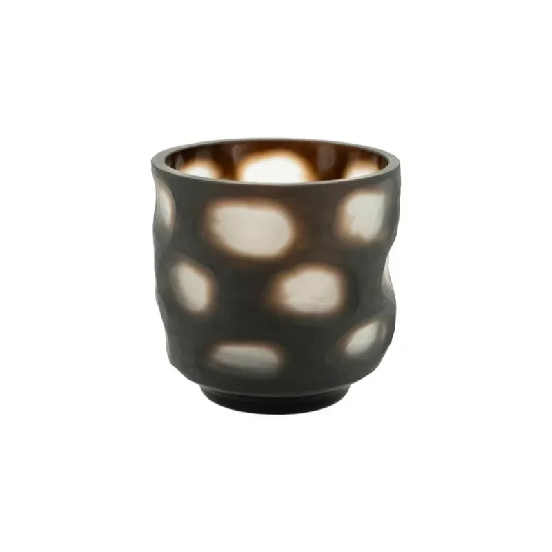 By-Boo, Koba small 13,5x13,5x13,5 cm Glas Brun
