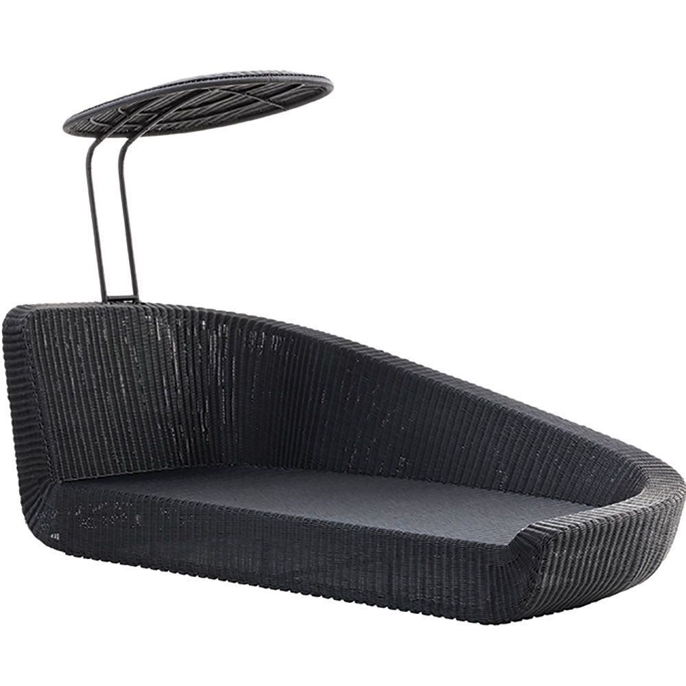 Savannah dagsseng modul venstre Sort