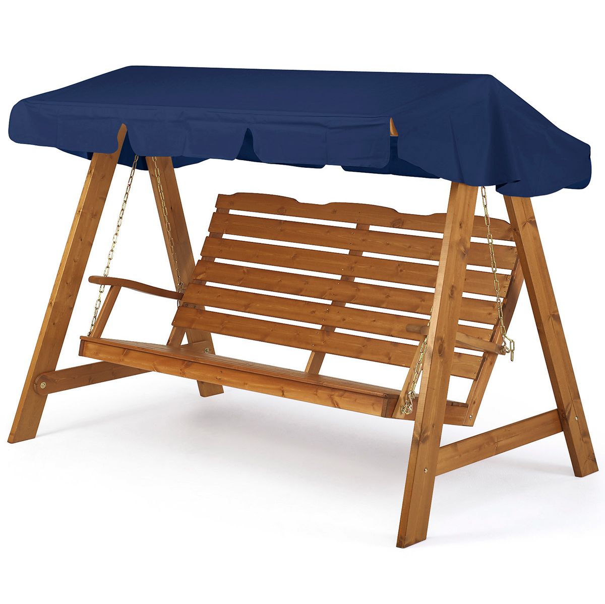 Dalom hængesofa brun fyrretræ 