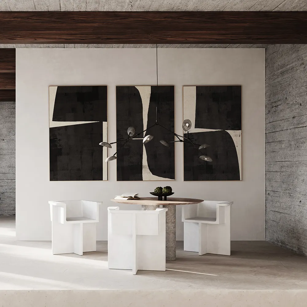 Brutus Spisestol - Hvid