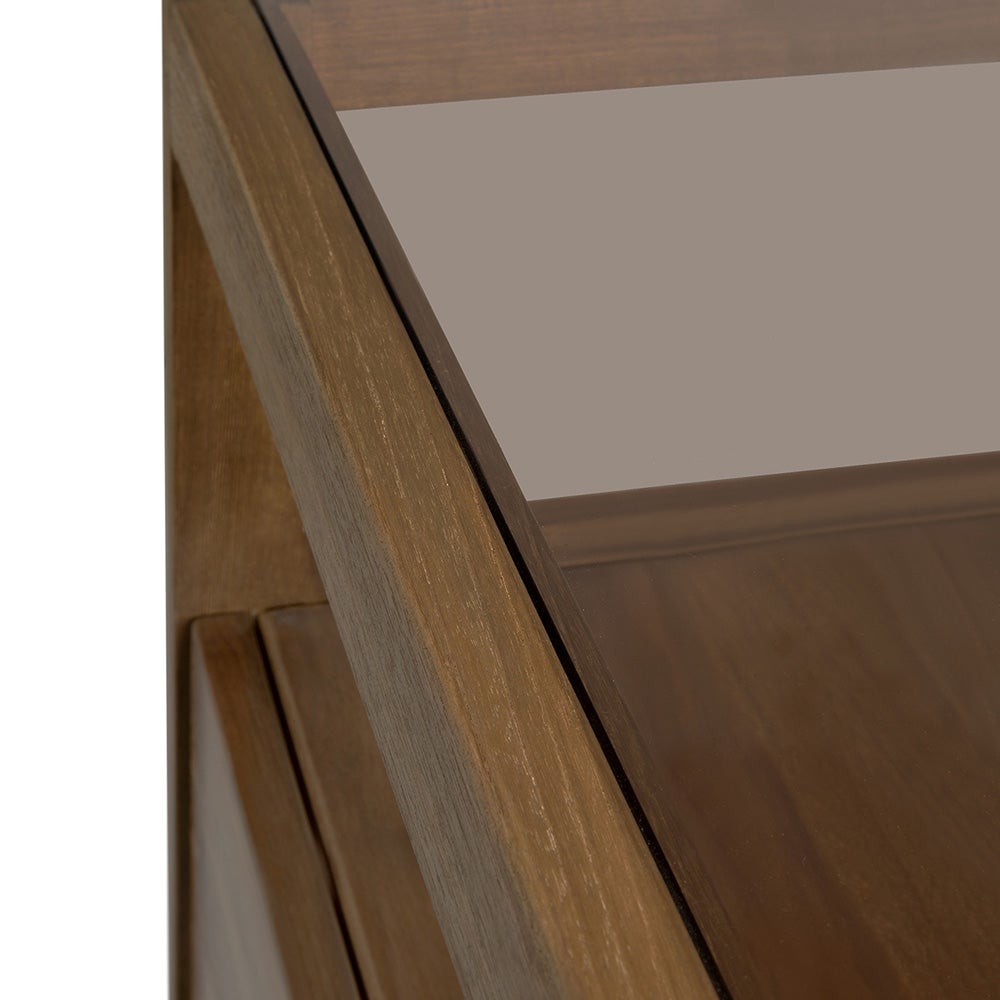 Spindle kommode i genbrugt teaktræ