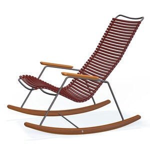 Click gyngestol Paprika / Grey bamboo