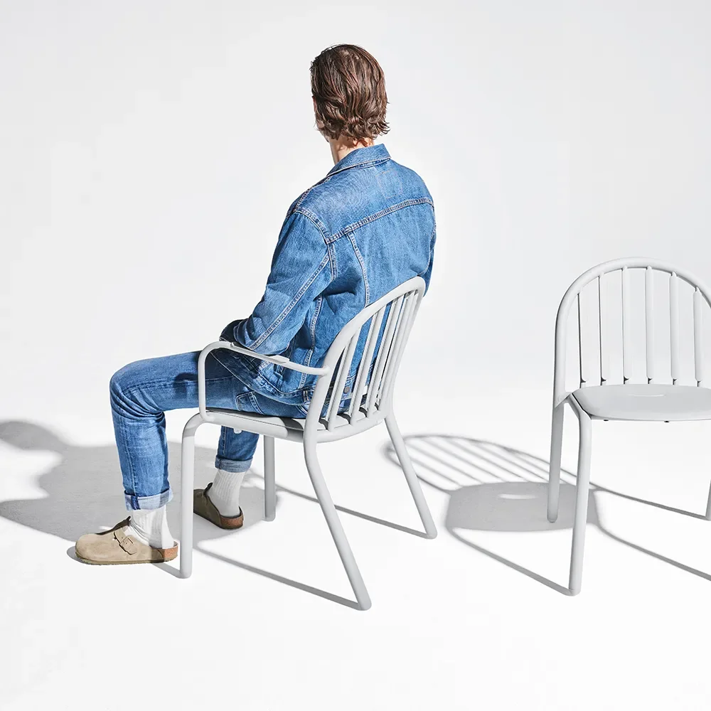 Fred'S Spisebordsstol med armlæn Anthracite