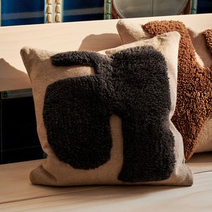 Lay Pude 50x50 and/Dark Brown