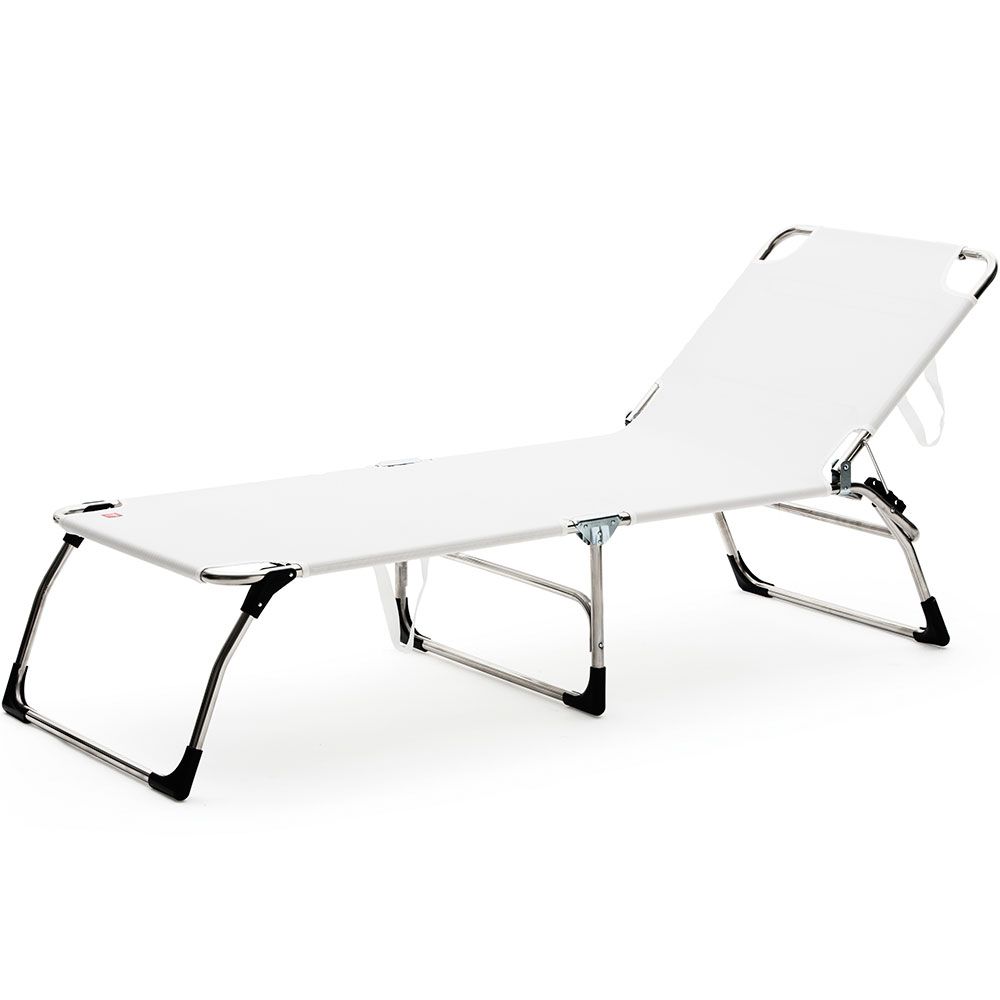Amigo solseng xxl hvid aluminium/textilene