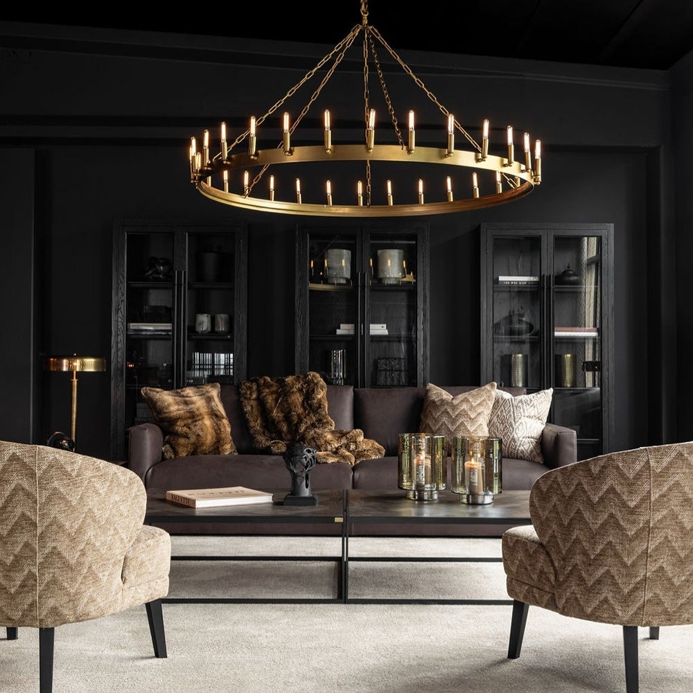 Broome lædersofa - 2-personers - Espresso