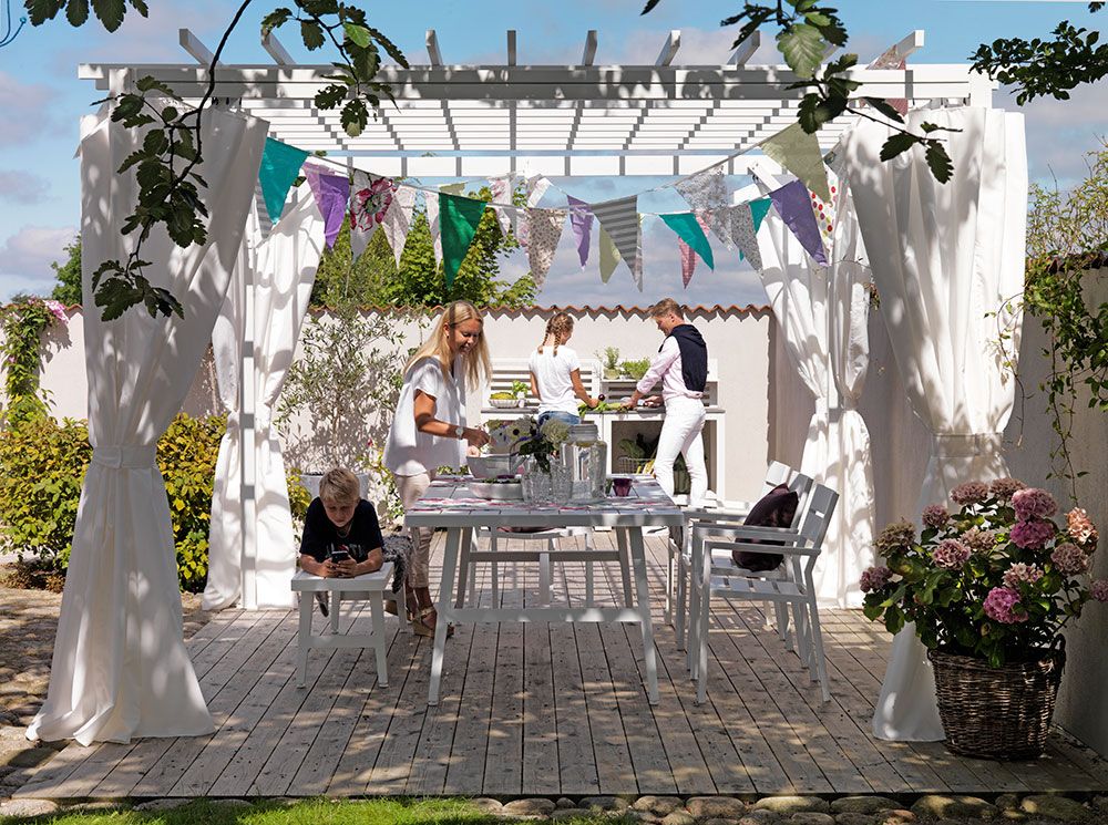 Delia Stol/Karmstol Hvid Brafab