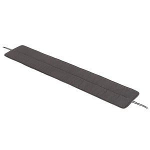Linear Steel Pude til bænk 170x34 cm Dark Grey 