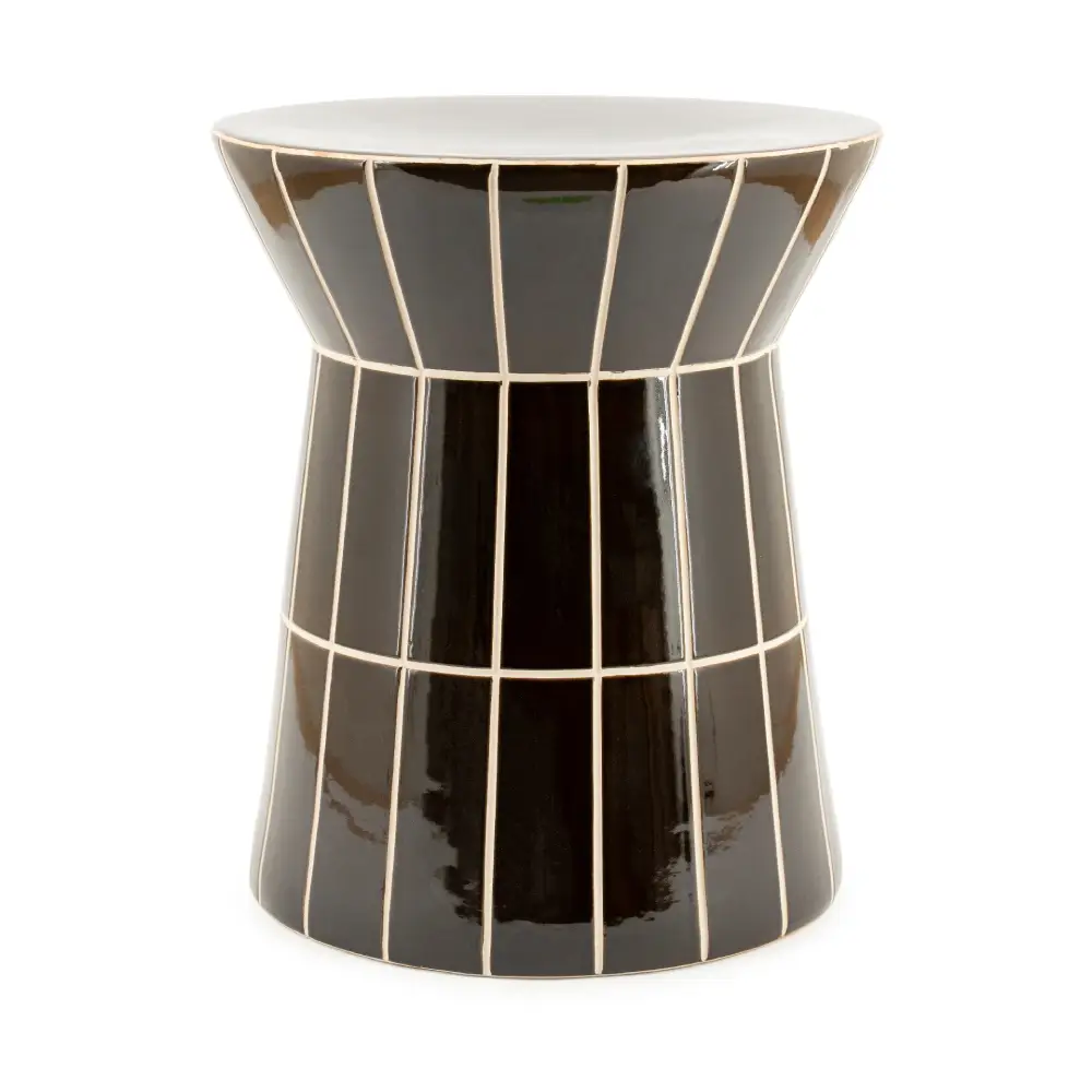 By-Boo, TileTastic 2 sidebord- brown 38x38x45 cm