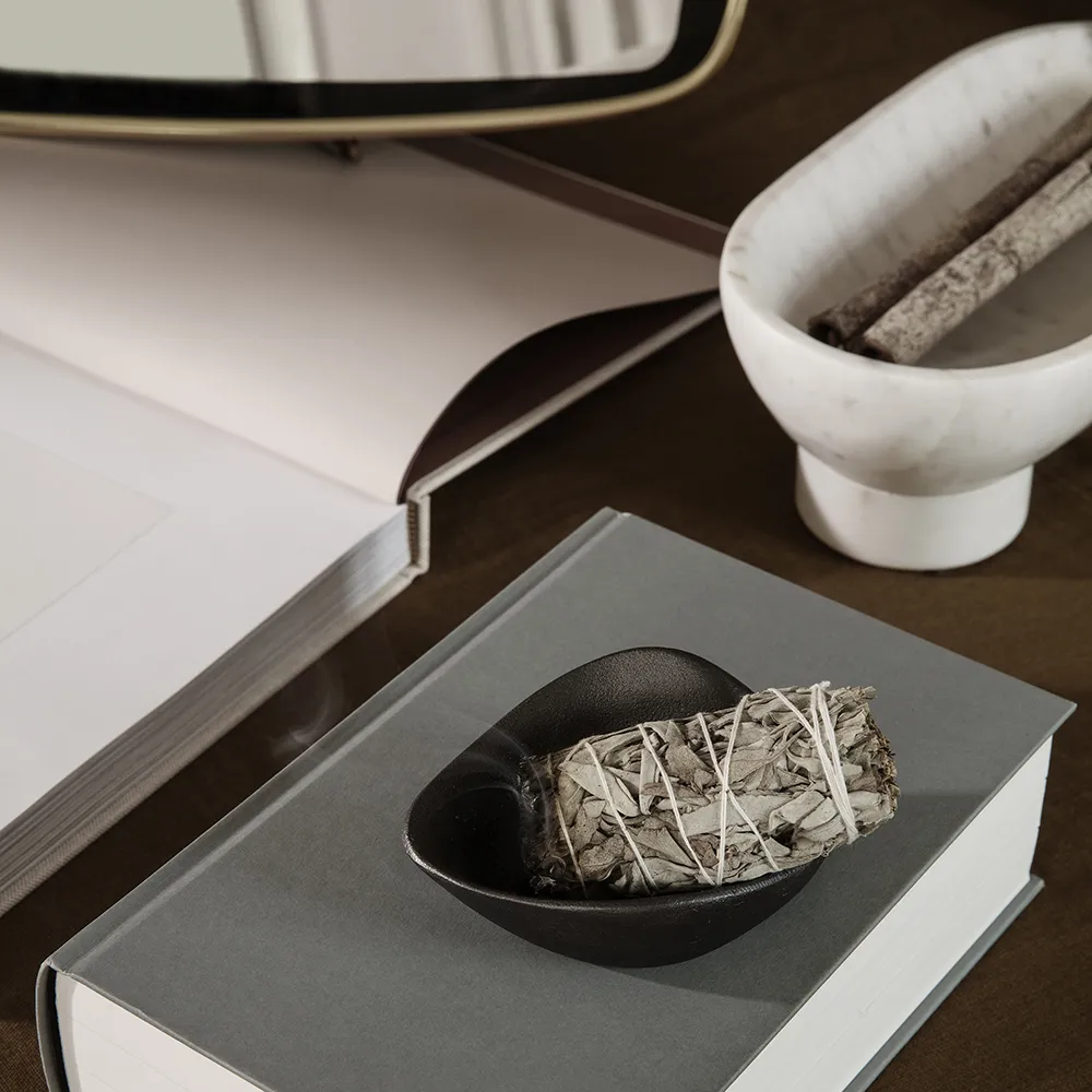 Marmorskål Alza Black