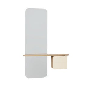 One More Look Spejl eg/Pearl White