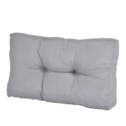 Lotta rygpude B 58-63 H 38 cm Lysegrå