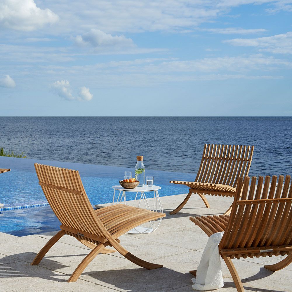 Nozib Loungestol Teak Skargaarden