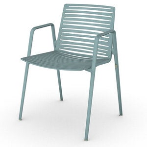 Zebra lænestol Light Blue