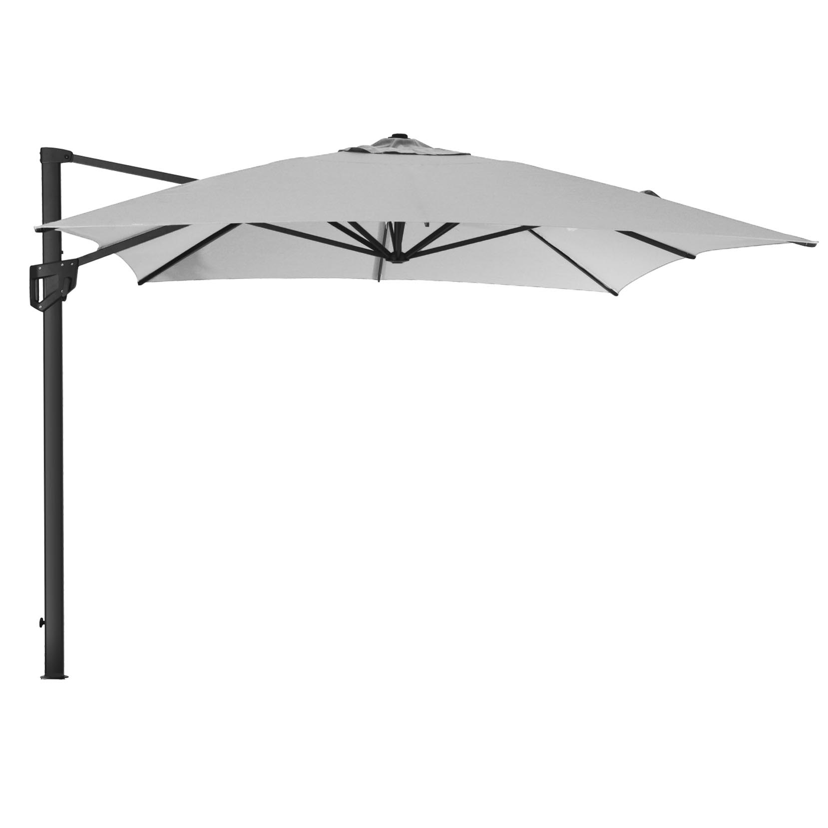 Cane-Line Hyde Luxe 300×400 cm Light Grey Frithængende parasol