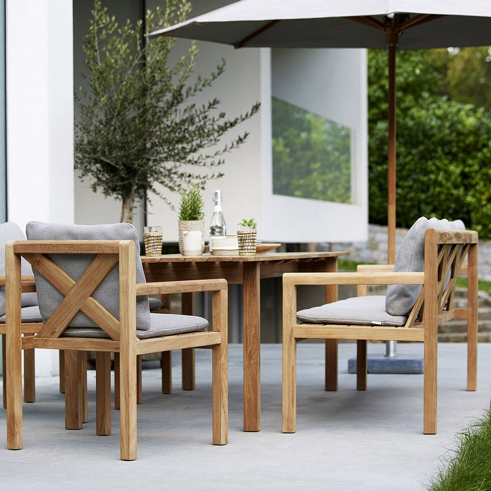 Grace spisebord 90x240 cm teak