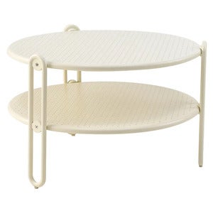 Blixt sofabord 65 cm Pearl White