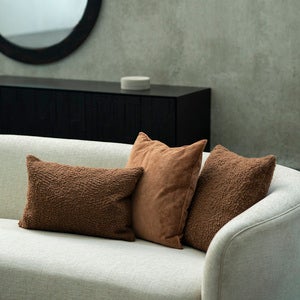 Velvet Pude Kanel 60x40 cm