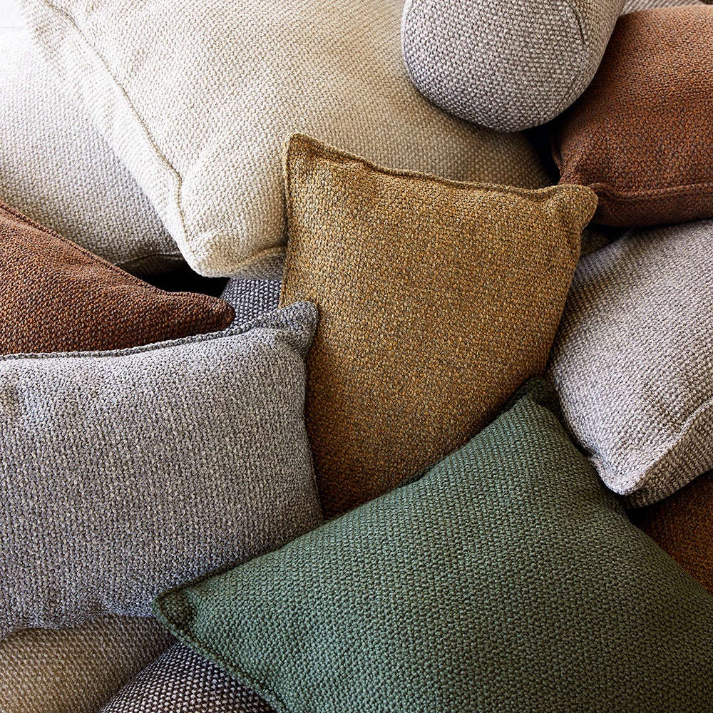  Rise pyntepude 50x50-Turmeric yellow Rise