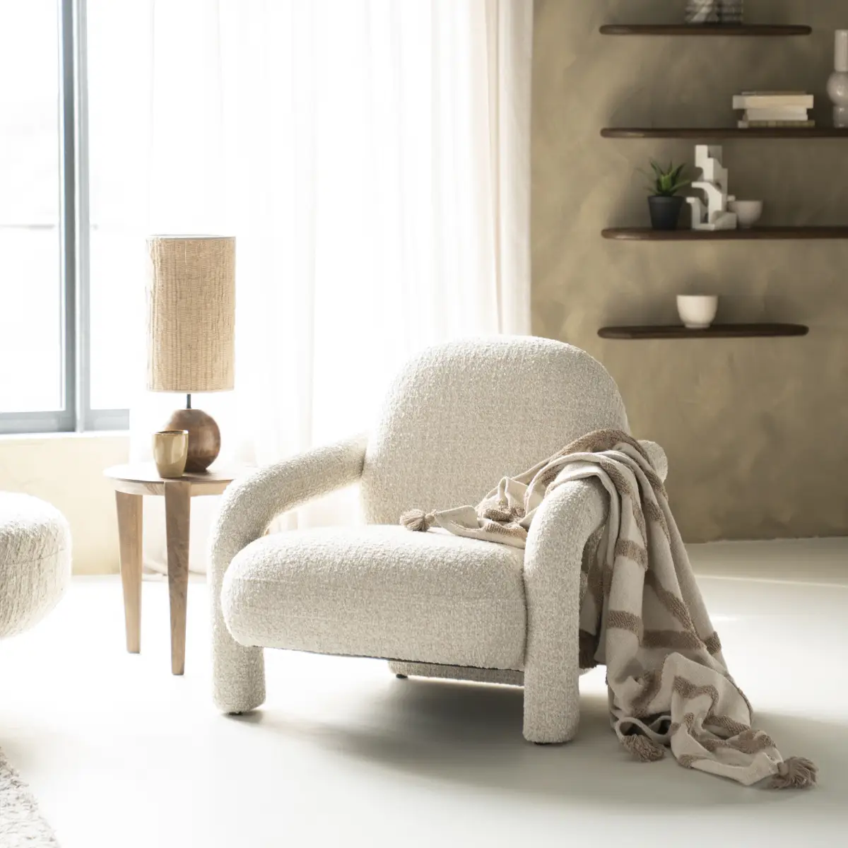 Monica Lænestol - beige Asti